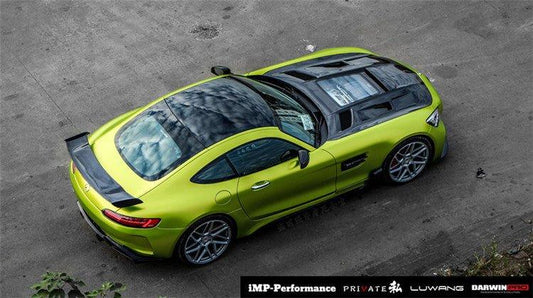 IMP-Performance Carbon Fiber Transparent Hood for Mercedes Benz AMG GT & GTS - Performance SpeedShop