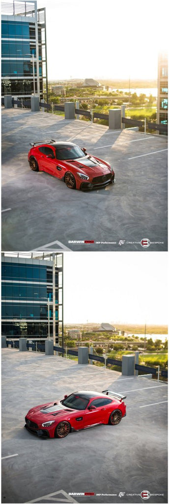 IMP-Performance Carbon Fiber Transparent Hood for Mercedes Benz AMG GT & GTS - Performance SpeedShop
