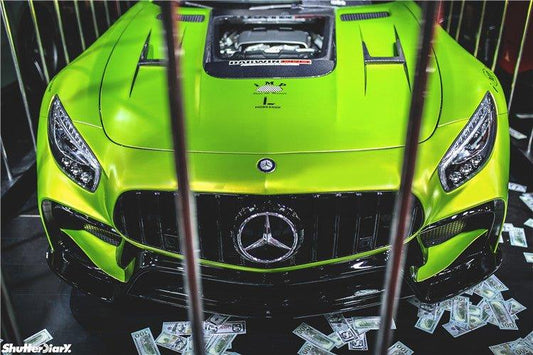 IMP-Performance Carbon Fiber Transparent Hood for Mercedes Benz AMG GT & GTS - Performance SpeedShop