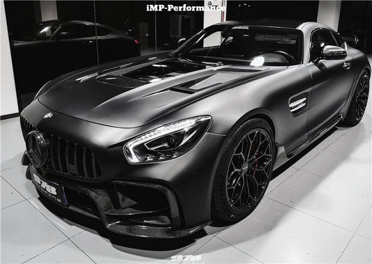 IMP-Performance Carbon Fiber Transparent Hood for Mercedes Benz AMG GT & GTS - Performance SpeedShop