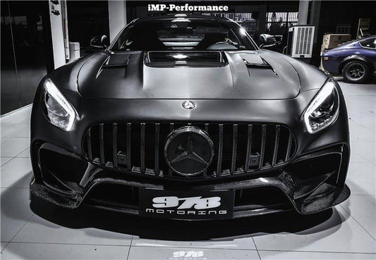 IMP-Performance Carbon Fiber Transparent Hood for Mercedes Benz AMG GT & GTS - Performance SpeedShop