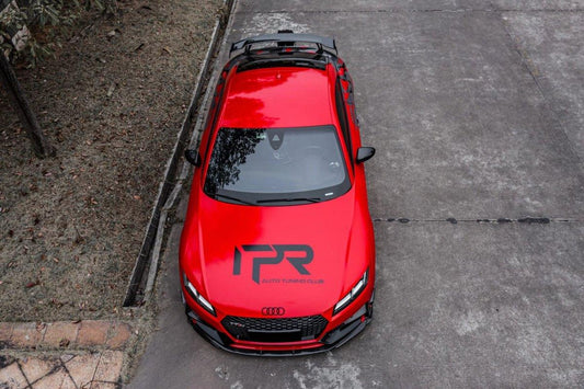 Audi TTRS 8S 2016 2017 2018 Pre-facelift with Aftermarket Parts - Full Body Kit Package Pre-preg Carbon Fiber from Yofer USA