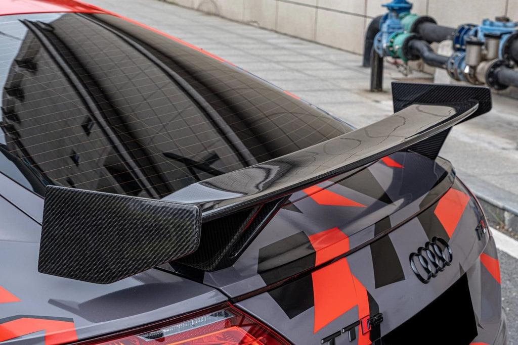 IPR Carbon Fiber Rear Spoiler Wing for Audi TTRS 8S 2016-2019 Pre-facelift - Performance SpeedShop
