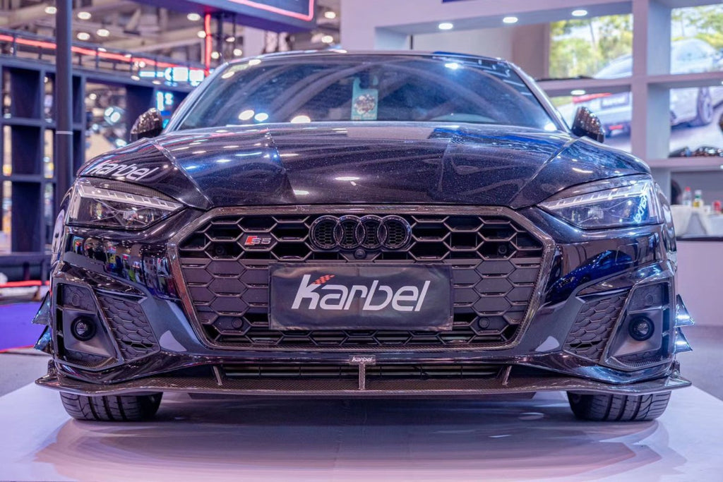 Karbel Carbon Carbon Fiber Upper Valences for Audi S5 & A5 S Line & A5 2020-ON B9.5 - Performance SpeedShop