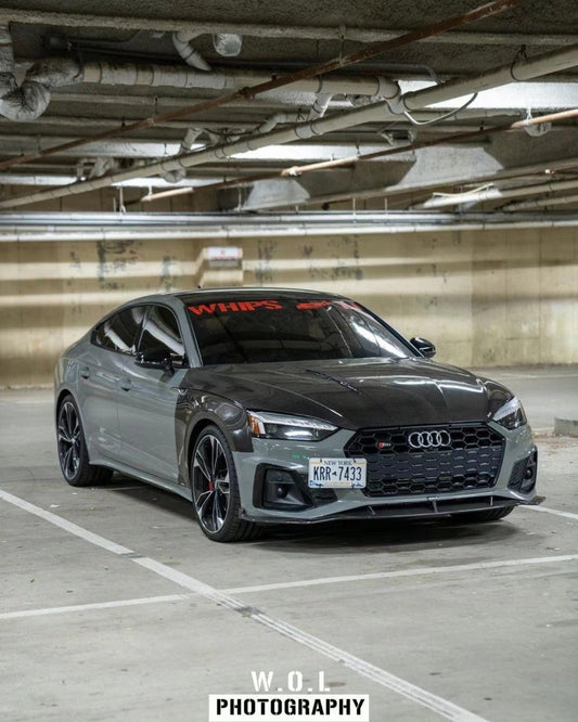 Audi RS5 S5 A5 B9 B9.5 2017-ON with Aftermarket Parts - Hood Pre-preg Carbon Fiber from Karbel Carbon