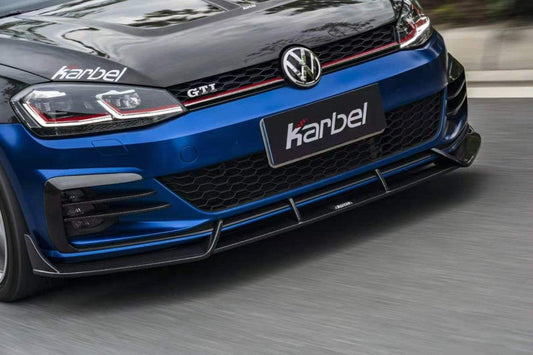 Volkswagen Golf R / GTI / Golf MK7 & MK7.5  2015 2016 2017 2018 2019 2020 2021 with Aftermarket Parts - Hood Bonnet Pre-preg Carbon Fiber from Karbel Carbon