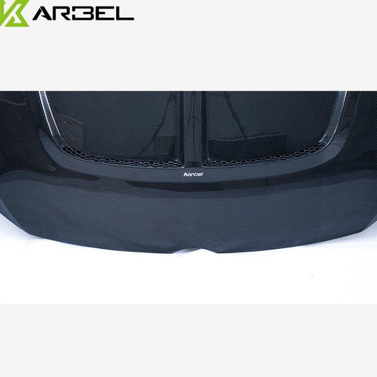 Volkswagen Golf R / GTI / Golf MK7 & MK7.5  2015 2016 2017 2018 2019 2020 2021 with Aftermarket Parts - Hood Bonnet Pre-preg Carbon Fiber from Karbel Carbon