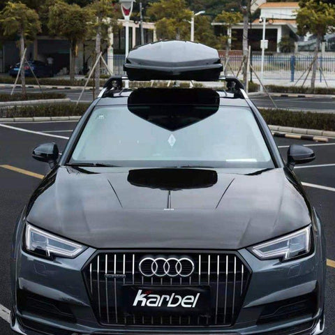 Audi RS4 S4 A4 (all models) B9 / B9.5 2017-ON with Aftermarket Parts - Fiber Hood Pre-preg Carbon Fiber from Karbel Carbon