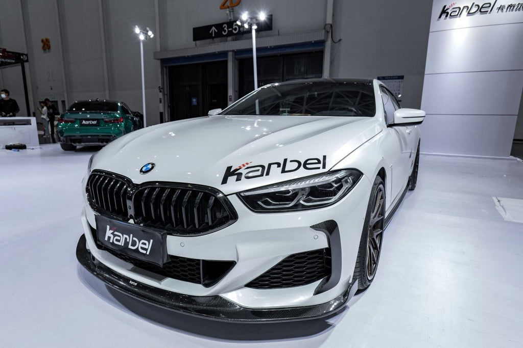 Karbel Carbon Dry Carbon Fiber Fog Light Overlay For BMW 8 Series G14 G15 G16 840i 850i Gran Coupe 4 Door Sedan 2 Door Coupe & Convertible - Performance SpeedShop
