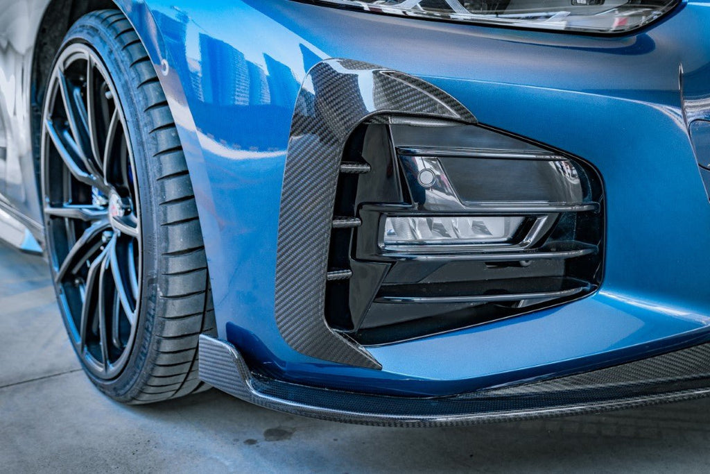 Karbel Carbon Dry Carbon Fiber Fog Light Overlays For BMW 4 Series G22 G23 430i M440i 2020-ON - Performance SpeedShop