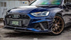 Karbel Carbon Dry Carbon Fiber Front Bumper Upper Valences for Audi S4 & A4 S Line 2020-ON B9.5 - Performance SpeedShop