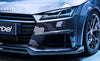 Karbel Carbon Dry Carbon Fiber Front Bumper Upper Valences for Audi TTS & TT S-Line 2015-2019 - Performance SpeedShop