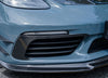 Karbel Carbon Dry Carbon Fiber Front Bumper Upper Valences for Porsche 718 Cayman & Boxster - Performance SpeedShop