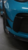 Karbel Carbon Dry Carbon Fiber Front Bumper Upper Valences for Porsche 911 991.2 GT3 - Performance SpeedShop