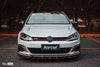 Karbel Carbon Dry Carbon Fiber Front Bumper Upper Valences for Volkswagen Golf GTI MK7.5 - Performance SpeedShop