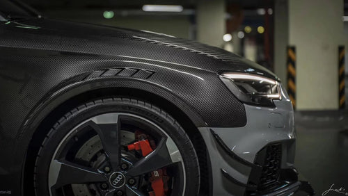 Carbon Fibre PU Leder Auto Lenkrad Abdeckung für Audi A3 8Y S3 RS3  Limousine Sportback 2020
