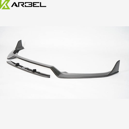 Audi S5 A5 S-line (with s-line bumper, does not base model) B8.5 2012-2016 with Aftermarket Parts - Front Lip Pre-preg Carbon Fiber from Karbel Carbon