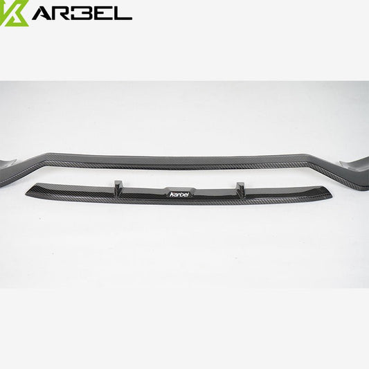 Audi S5 A5 S-line (with s-line bumper, does not base model) B8.5 2012-2016 with Aftermarket Parts - Front Lip Pre-preg Carbon Fiber from Karbel Carbon