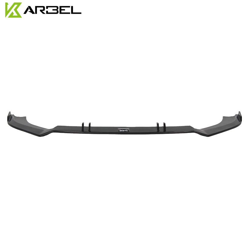 Karbel Carbon Dry Carbon Fiber Front Lip for Audi RS3 2018-2020 B9 - Performance SpeedShop