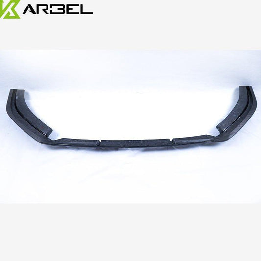 Audi RS5 B9 2018 2019 2020 with Aftermarket Parts - Front Lip Pre-preg Carbon Fiber from Karbel Carbon