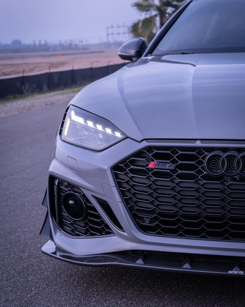 Karbel Carbon Dry Carbon Fiber Front Lip For Audi RS5 B9.5 2020-ON - Performance SpeedShop