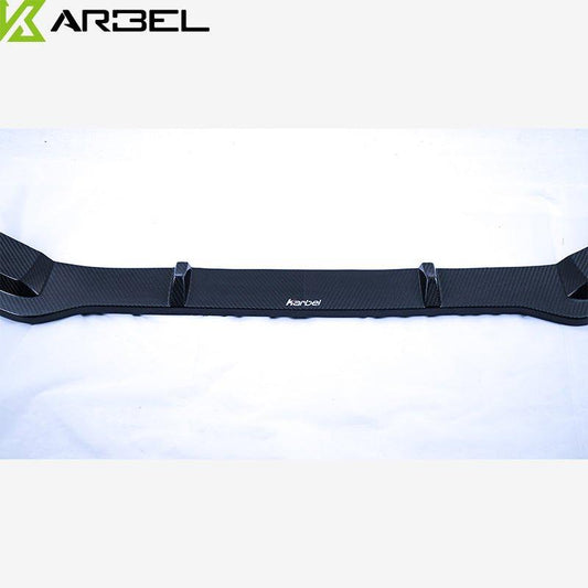 Audi S4 A4 S-line (with s-line bumper, does not fit base model) B8.5 2013 2014 2015 2016 with Aftermarket Parts - Front Lip Pre-preg Carbon Fiber from Karbel Carbon