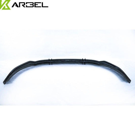 Audi S6 / A6 Avant / A6 (with S-line bumper, does not fit base model) C8 2019 2020 2021 2022 2023 2024 with Aftermarket Parts - Front Lip Pre-preg Carbon Fiber from Karbel Carbon