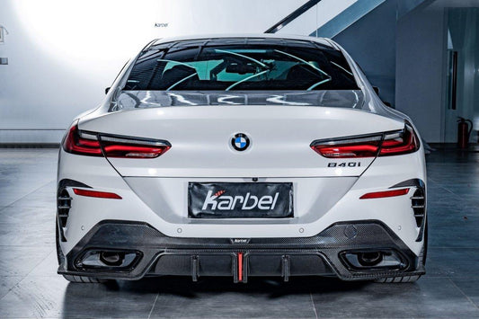 Karbel Carbon Dry Carbon Fiber Full Body Kit For BMW 8 Series G16 840i 850i Gran Coupe 4 Door Sedan - Performance SpeedShop