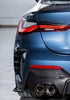 Karbel Carbon Dry Carbon Fiber Rear Bumper Frames For BMW 4 Series G22 G23 430i M440i 2020-ON - Performance SpeedShop
