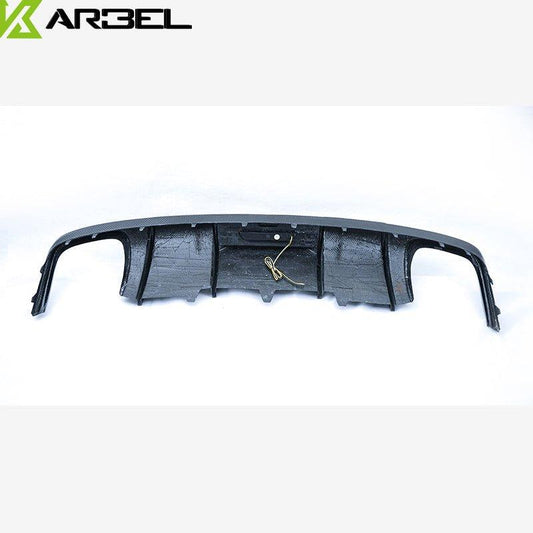 Karbel Carbon Dry Carbon Fiber Rear Diffuser for Audi A4 2013-2016 B8.5 - Performance SpeedShop