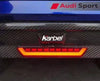 Karbel Carbon Dry Carbon Fiber Rear Diffuser for Audi A4 2017-2018 B9 - Performance SpeedShop