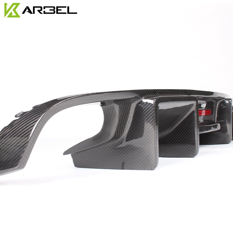 Karbel Carbon Dry Carbon Fiber Rear Diffuser for Audi A7 2012-2015 C7 - Performance SpeedShop