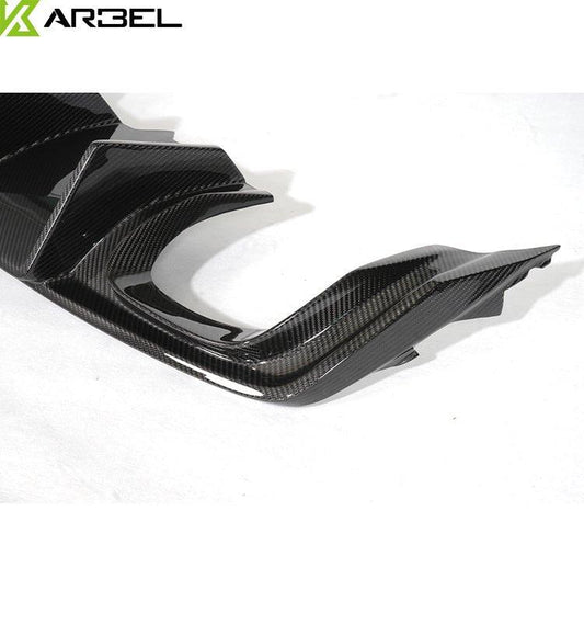 Karbel Carbon Dry Carbon Fiber Rear Diffuser for Audi S4 & A4 S Line 2013-2016 B8.5 - Performance SpeedShop