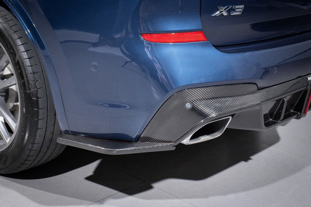 Karbel Carbon Dry Carbon Fiber Rear Diffuser for BMW X3 & X3M & X3MC G01 F97 2019-2021 - Performance SpeedShop