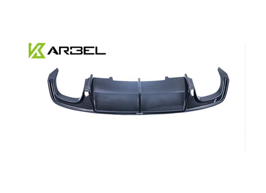 Audi S5 A5 S-line (with s-line bumper, does not base model) B8.5 2012-2016 with Aftermarket Parts - V1 Style Rear Diffuser Pre-preg Carbon Fiber from Karbel Carbon