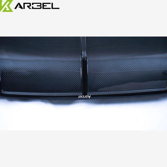 Audi S5 A5 S-line (with s-line bumper, does not base model) B8.5 2012-2016 with Aftermarket Parts - V1 Style Rear Diffuser Pre-preg Carbon Fiber from Karbel Carbon