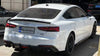 Karbel Carbon Dry Carbon Fiber Rear Diffuser Ver.1 with Brake Light for Audi S5 & A5 S Line 2020-ON B9.5 - Performance SpeedShop