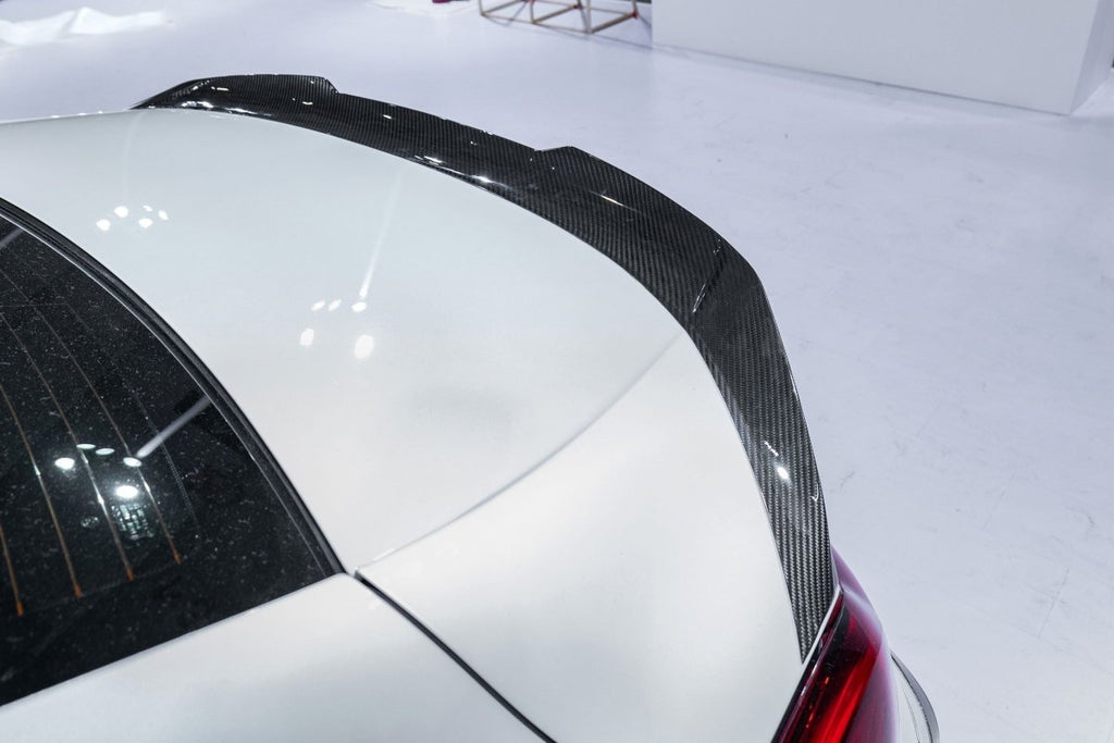Karbel Carbon Dry Carbon Fiber Rear Spoiler For BMW 8 Series G16 840i 850i Gran Coupe 4 Door Sedan - Performance SpeedShop