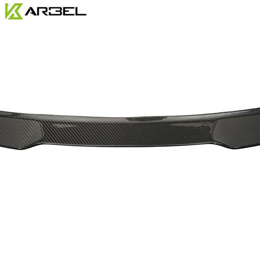 Audi S4 A4 B9 / B9.5 2017 2018 2019 2020 2021 2022 2023 2024 with Aftermarket Parts - Rear Spoiler Pre-preg Carbon Fiber from Karbel Carbon