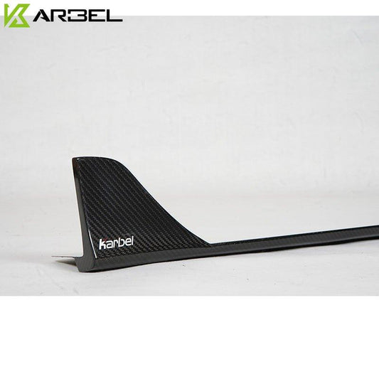 Karbel Carbon Dry Carbon Fiber Side Skirts for Audi A3 & A3 SLine & S3 2014-2020 - Performance SpeedShop