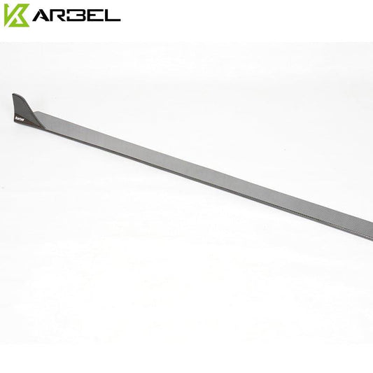 Audi RS3 S3 A3 8V.5 2017 2018 2019 2020 with Aftermarket Parts - Side Skirts Pre-preg Carbon Fiber from Karbel Carbon