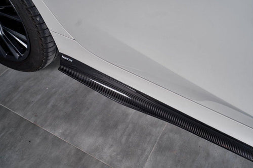 Karbel Carbon Dry Carbon Fiber Side Skirts for BMW 3 Series G20 2019-ON - Performance SpeedShop