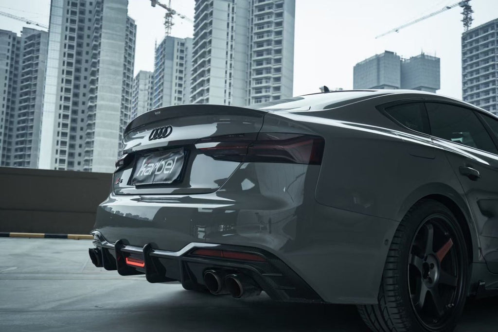 Karbel Carbon Dry Carbon Fiber Trunk Lid Rear Trim for Audi S5 & A5 S Line & A5 2020-ON B9.5 - Performance SpeedShop