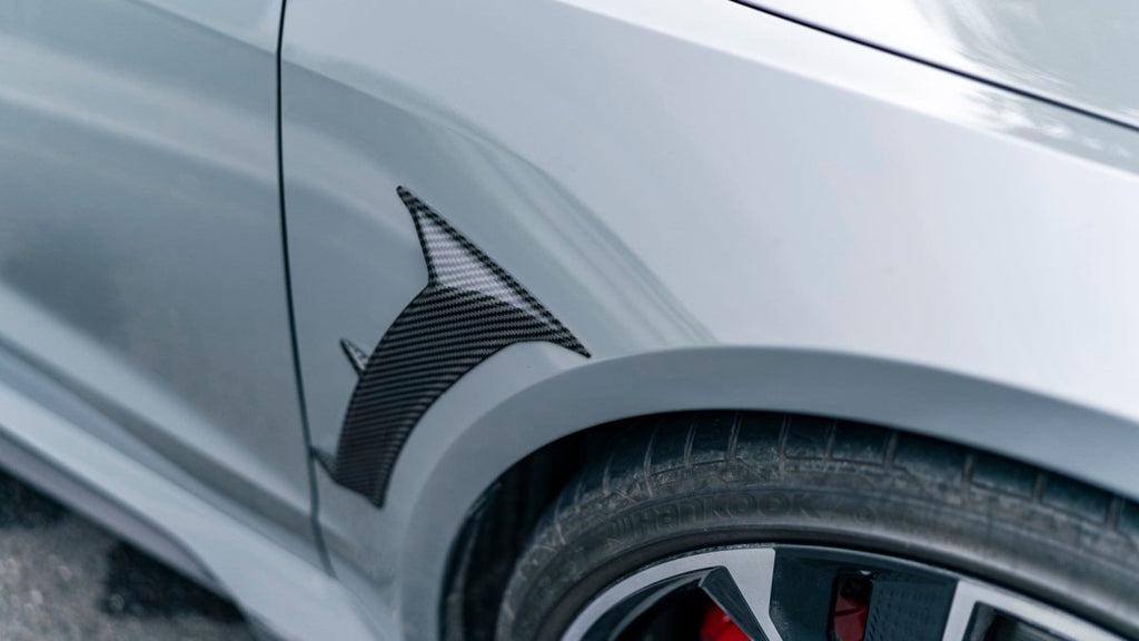 Karbel Carbon Fiber Front Fender Trim for Audi RS7 C8 2020-ON - Performance SpeedShop