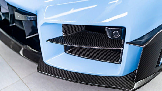 BMW M2 / M2C G87 2023-ON with Aftermarket Parts - Front Intake Vents Pre-preg Carbon Fiber from Karbel Carbon