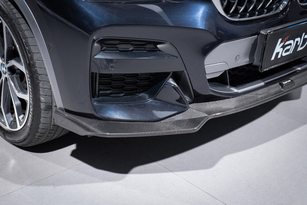 Carbon Pre-preg Carbon Fiber Front Lip - BMW X3 G01 & X4 G02