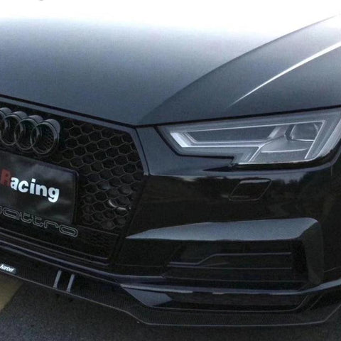 Karbel Carbon Pre-preg Carbon Fiber Front Lip Splitter For Audi A4 Allroad B9 2017-2019 - Performance SpeedShop