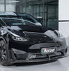 Karbel Carbon Pre-preg Carbon Fiber Front Lip Splitter for Tesla Model Y / Performance - Performance SpeedShop