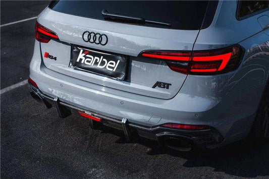 Karbel Carbon Pre-preg Carbon Fiber Full Body Kit For Audi RS4 B9 2018-2019 - Performance SpeedShop