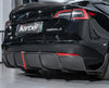 Karbel Carbon Pre-preg Carbon Fiber Rear Diffuser & Canards for Tesla Model 3 / Performance - Performance SpeedShop